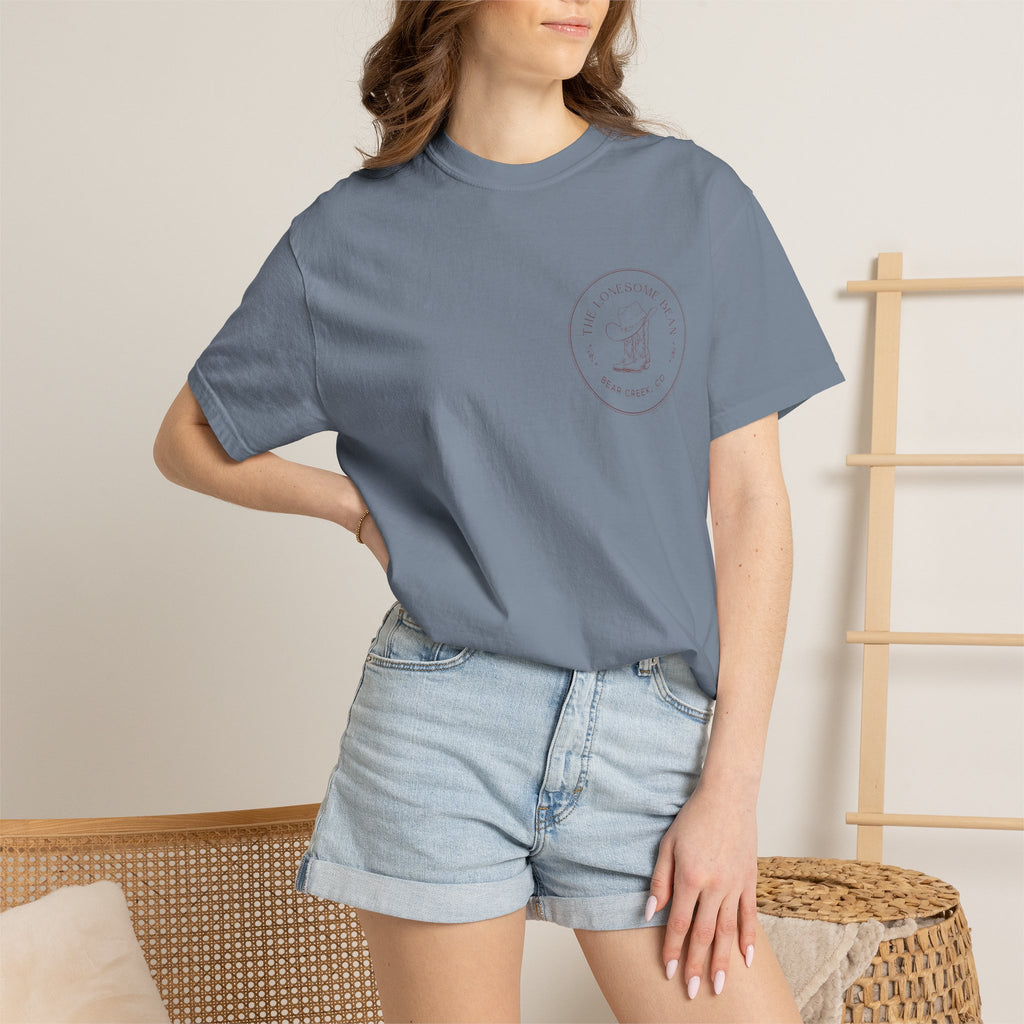 The Lonesome Bean Cafe (Bear Creek Series) Unisex Garment-Dyed T-shirt