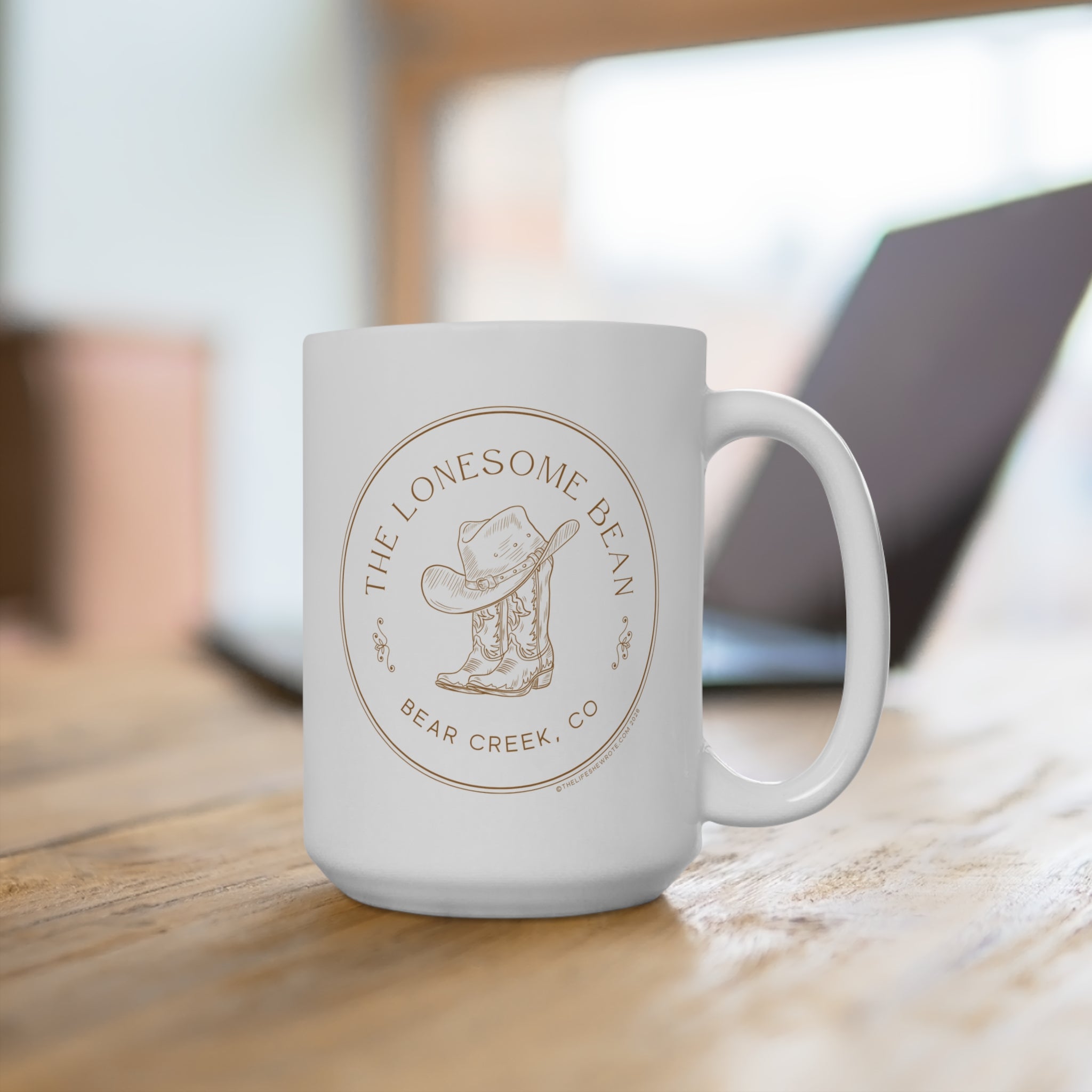 The Lonesome Bean Cafe (Bear Creek Series) Mug 15oz