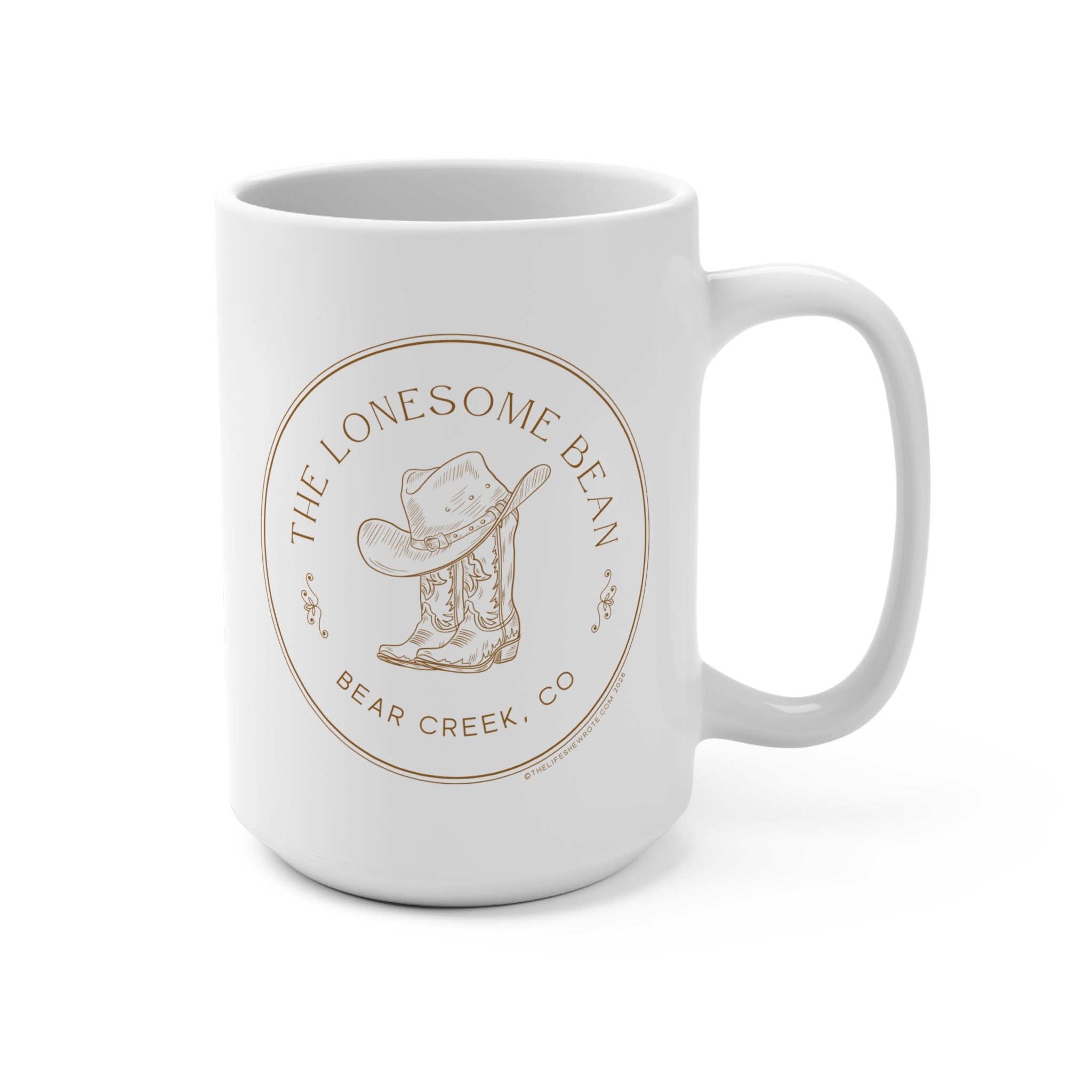 The Lonesome Bean Cafe (Bear Creek Series) Mug 15oz