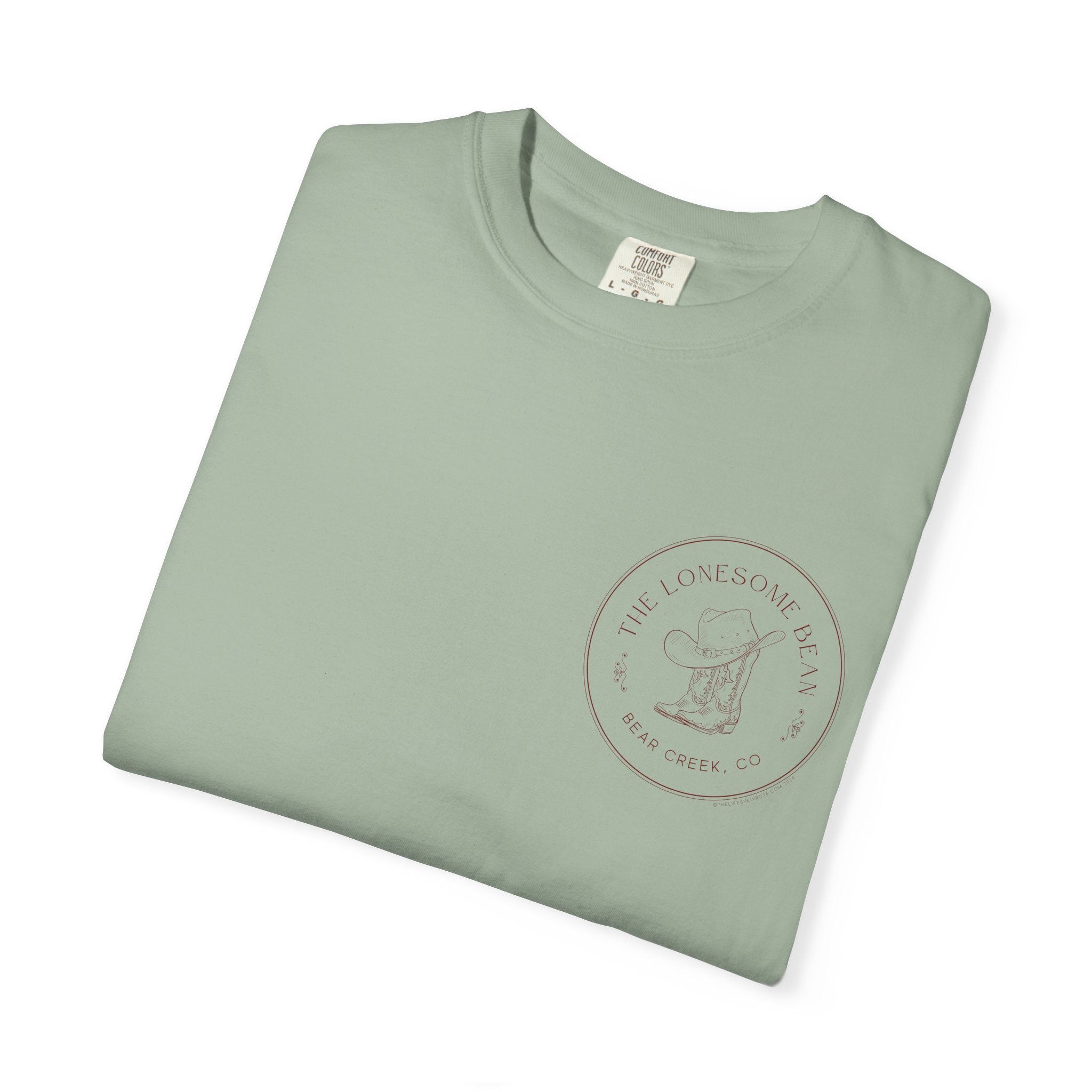 The Lonesome Bean Cafe (Bear Creek Series) Unisex Garment-Dyed T-shirt