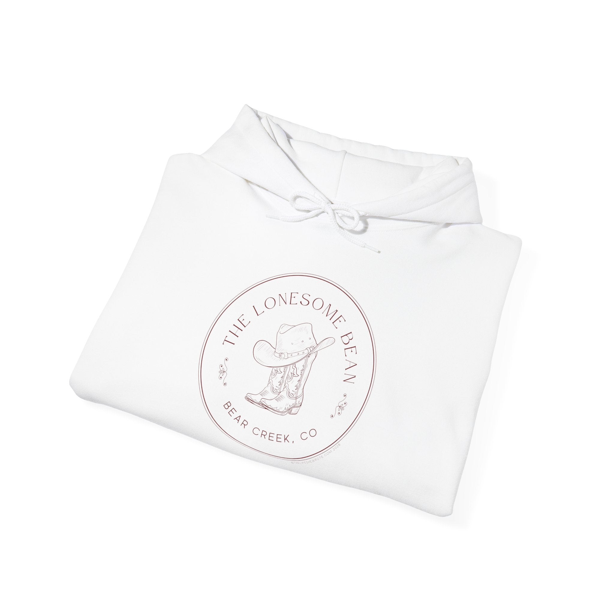The Lonesome Bean Cafe (Bear Creek Series) Unisex Heavy Blend™ Hooded Sweatshirt