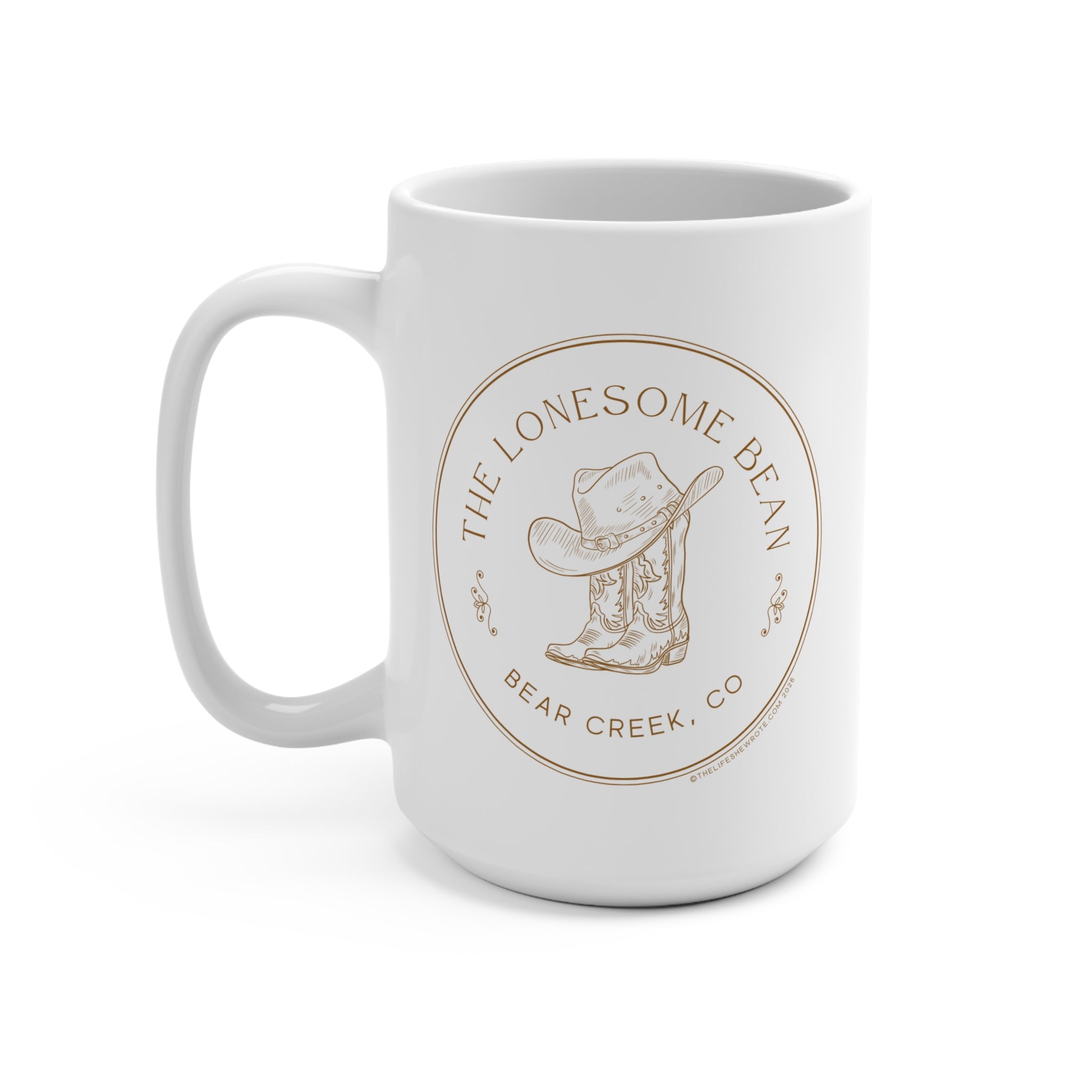 The Lonesome Bean Cafe (Bear Creek Series) Mug 15oz