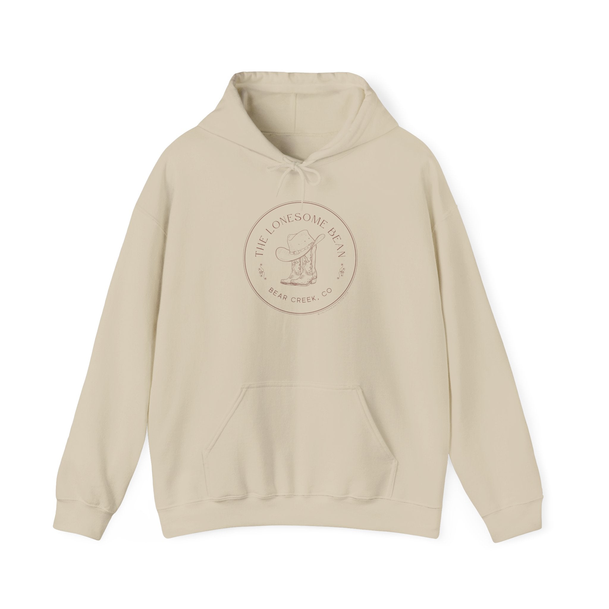 The Lonesome Bean Cafe (Bear Creek Series) Unisex Heavy Blend™ Hooded Sweatshirt