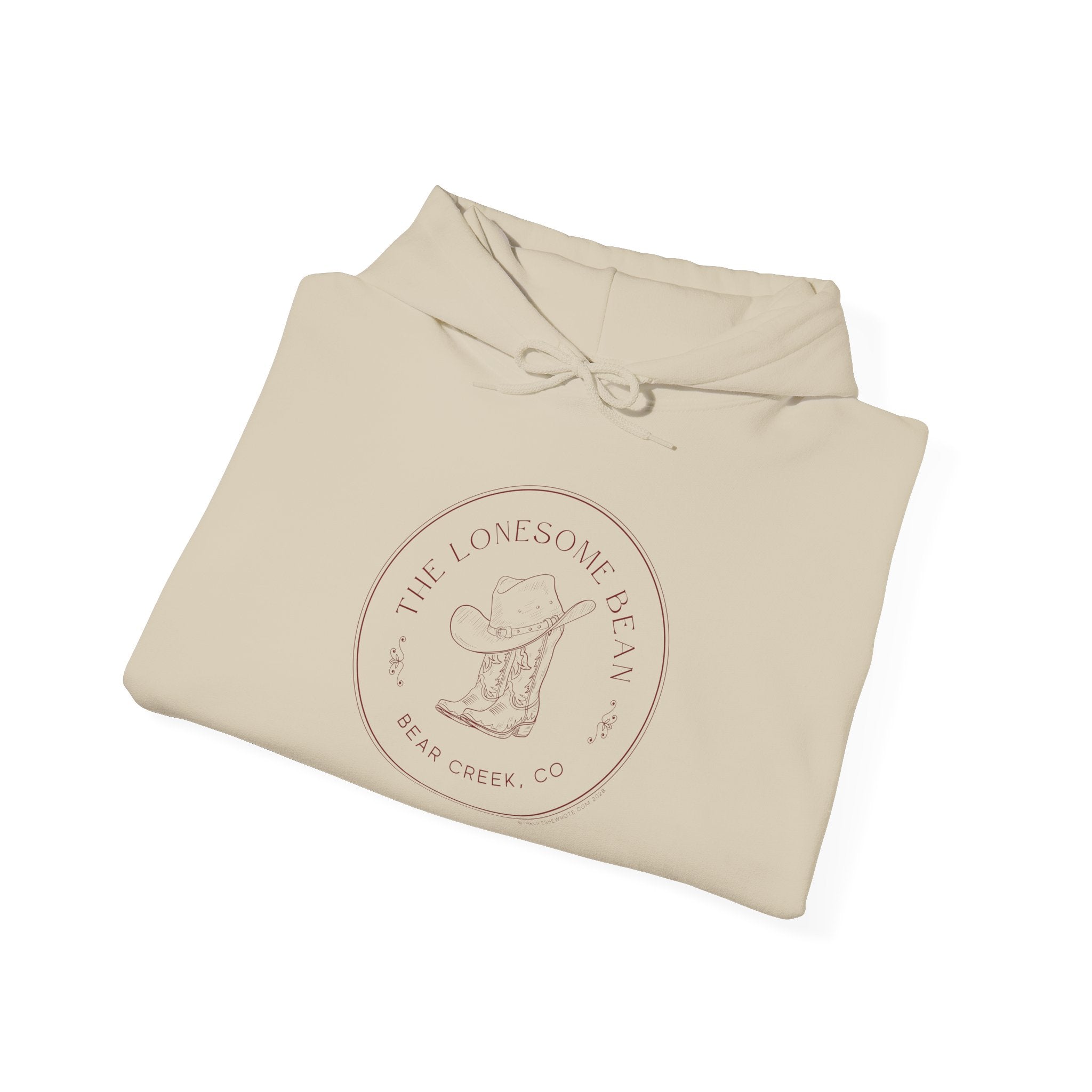 The Lonesome Bean Cafe (Bear Creek Series) Unisex Heavy Blend™ Hooded Sweatshirt