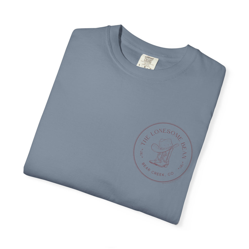The Lonesome Bean Cafe (Bear Creek Series) Unisex Garment-Dyed T-shirt