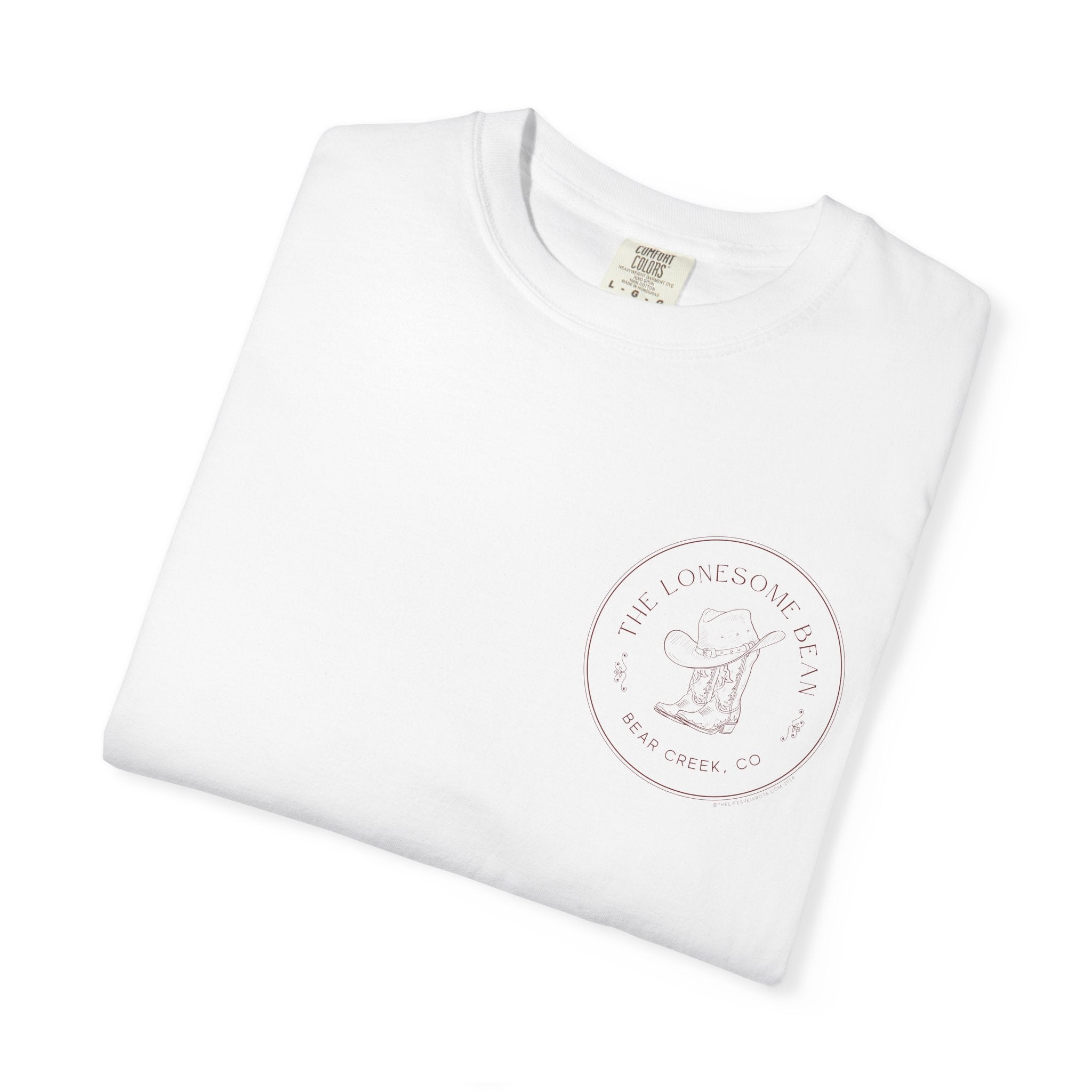 The Lonesome Bean Cafe (Bear Creek Series) Unisex Garment-Dyed T-shirt