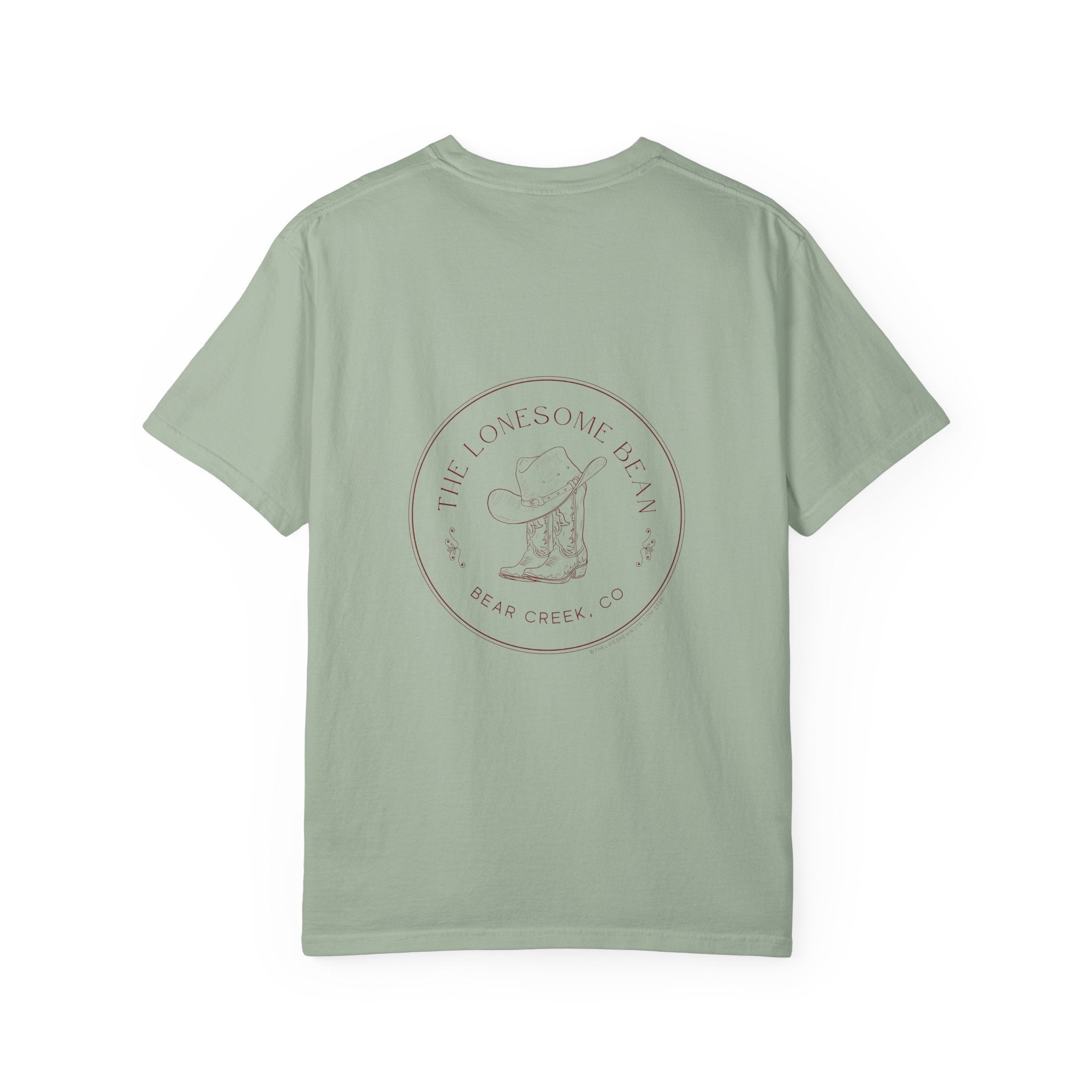 The Lonesome Bean Cafe (Bear Creek Series) Unisex Garment-Dyed T-shirt