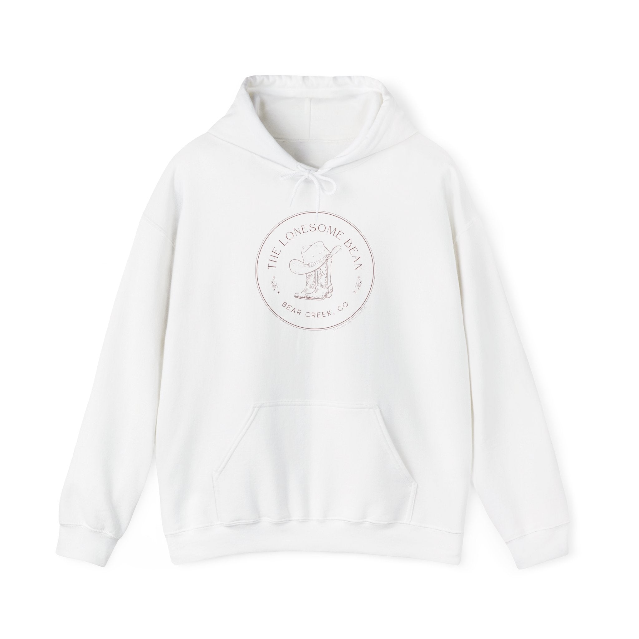 The Lonesome Bean Cafe (Bear Creek Series) Unisex Heavy Blend™ Hooded Sweatshirt
