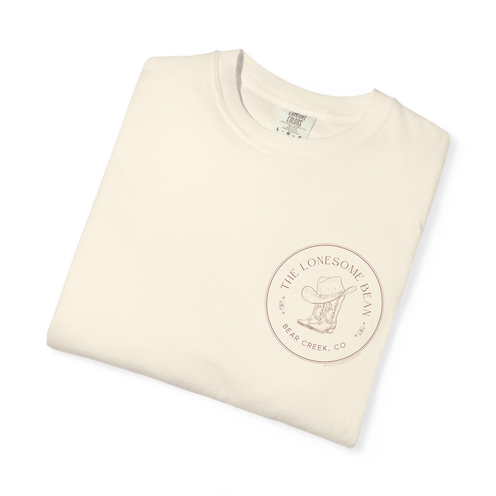 The Lonesome Bean Cafe (Bear Creek Series) Unisex Garment-Dyed T-shirt