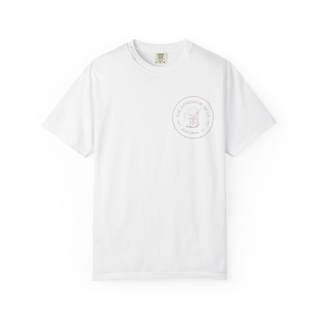The Lonesome Bean Cafe (Bear Creek Series) Unisex Garment-Dyed T-shirt