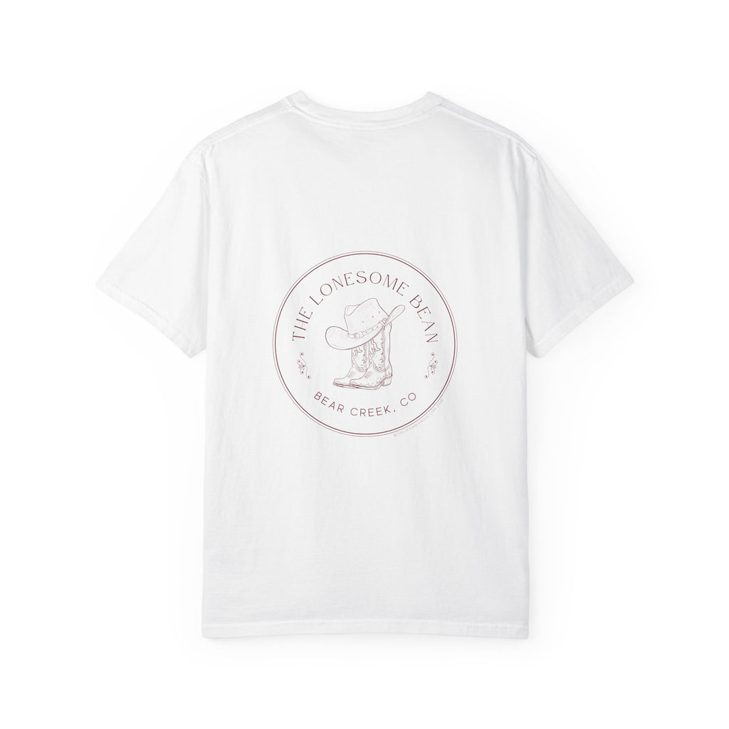 The Lonesome Bean Cafe (Bear Creek Series) Unisex Garment-Dyed T-shirt