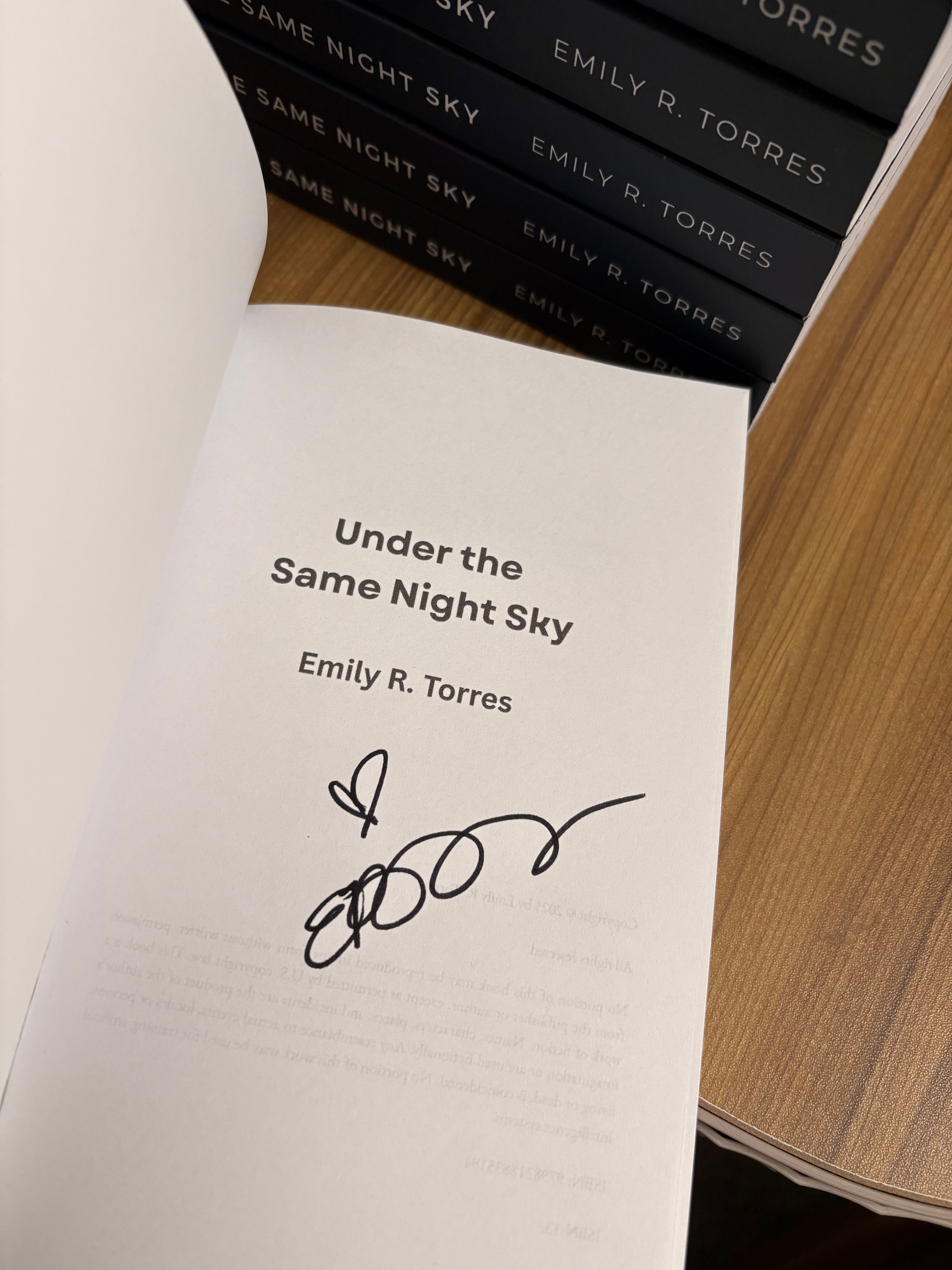 Paperback Signed Copy-UTSNS